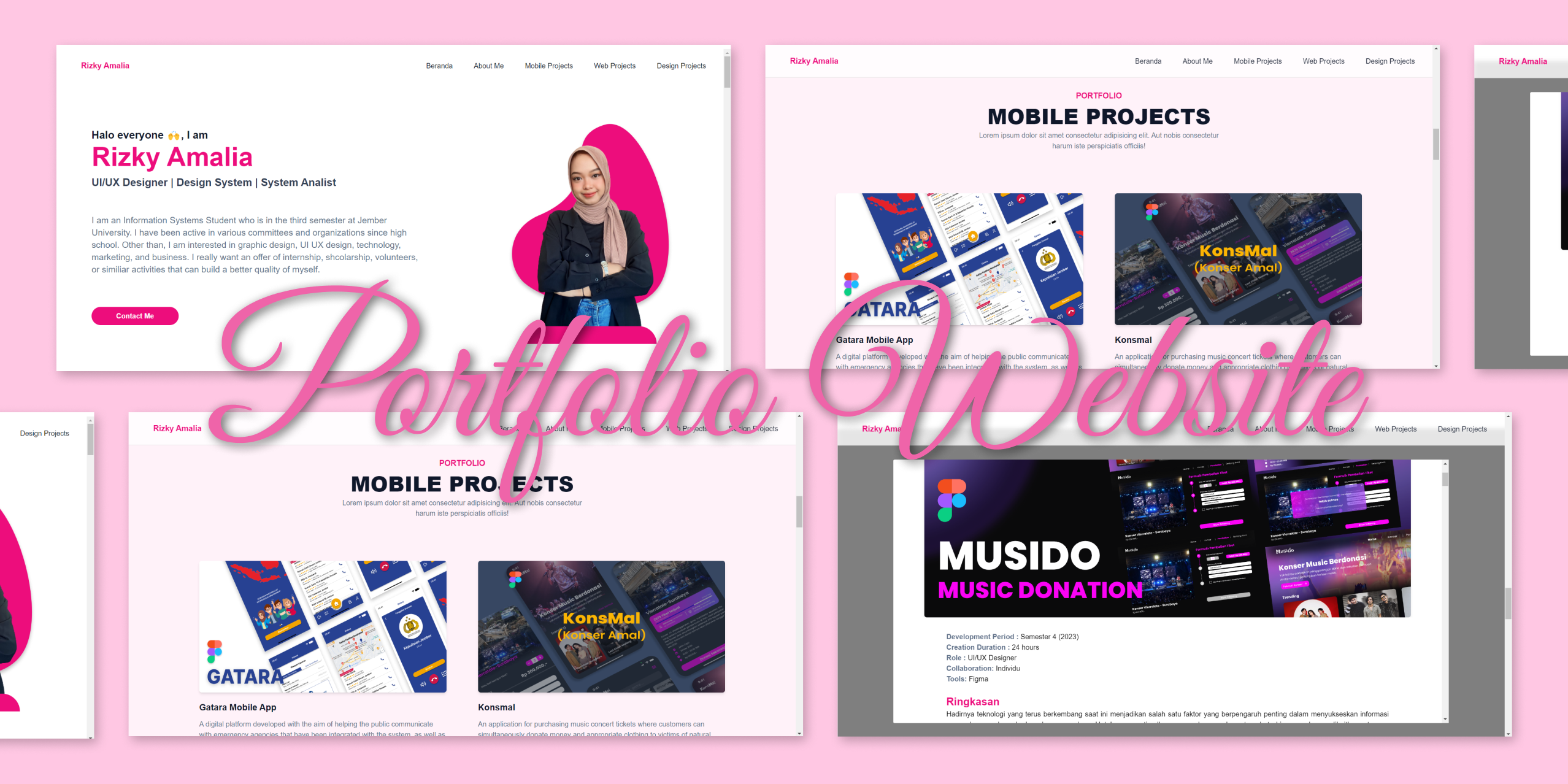 landing page